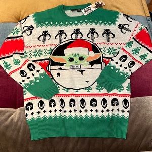 Baby Yoda Christmas Sweater